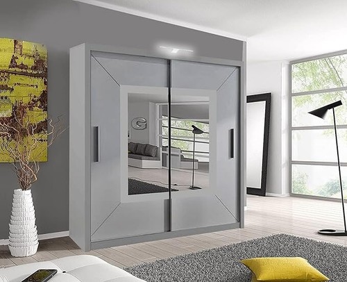 Bedroom sliding wardrobe - wardrobe, with
